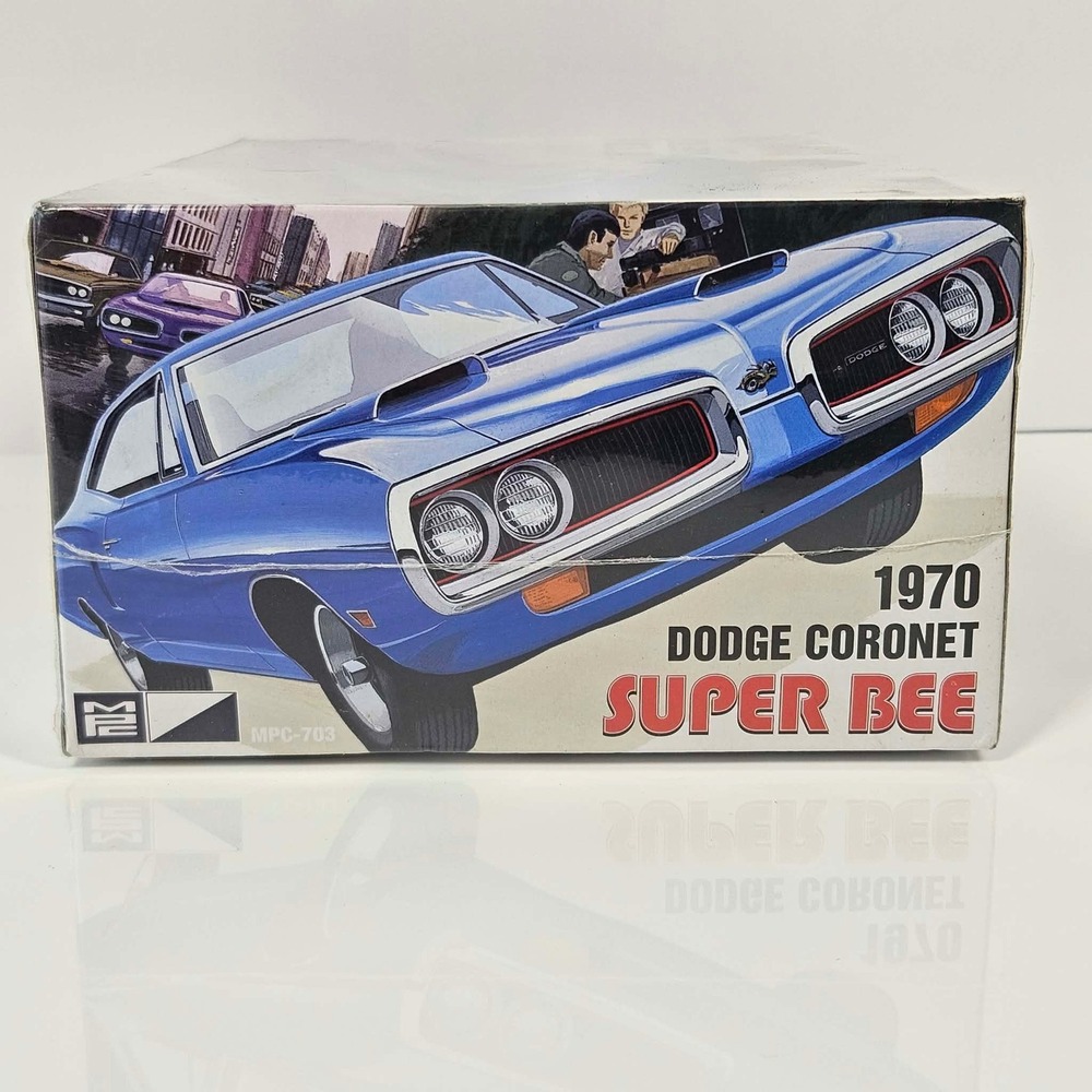 MPC 1970 Dodge Coronet Super Bee Model Kit MPC-703 Skill Level 2 New Sealed